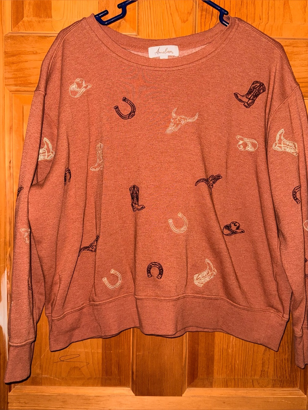 Women's Rust Graphic Sweatshirt